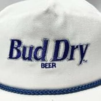 米国製 80’s Budweiser Dry Draft Beer販促用キャップ 米国製 80's Budweiser Dry Draft Beer販促用キャップ
